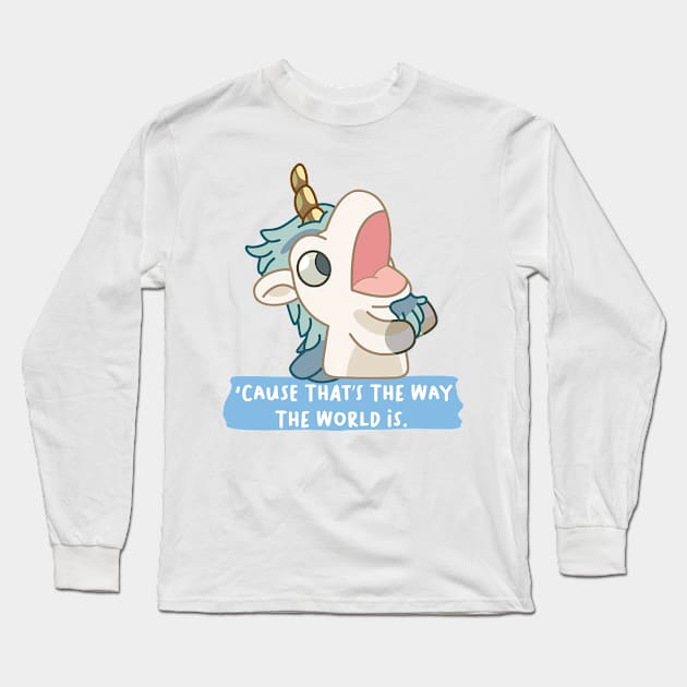 Life advice from dad Long Sleeve T-Shirt by Karl Doodling